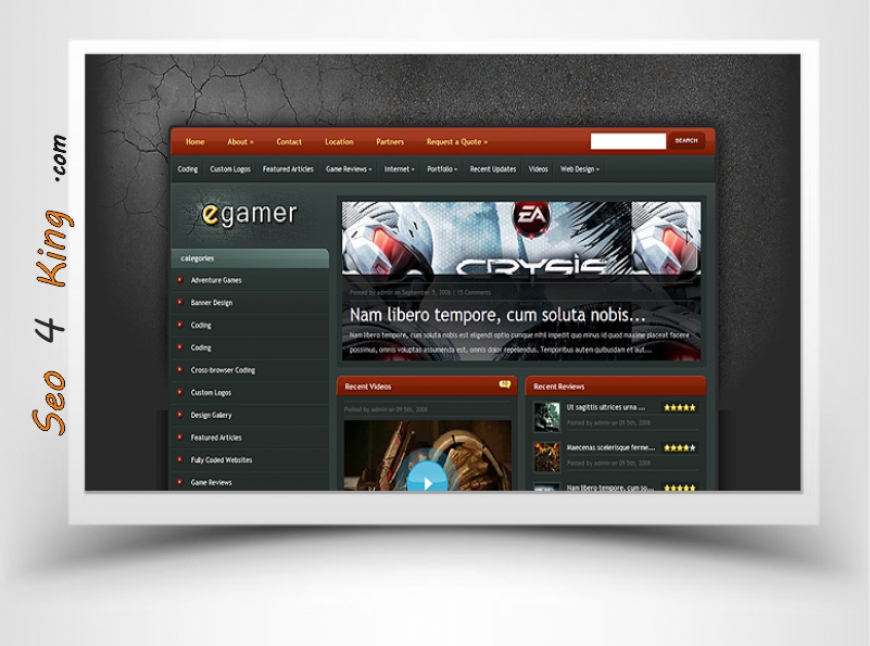 eGamer Theme