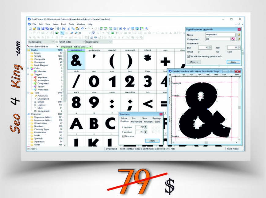 FontCreator Professional 10