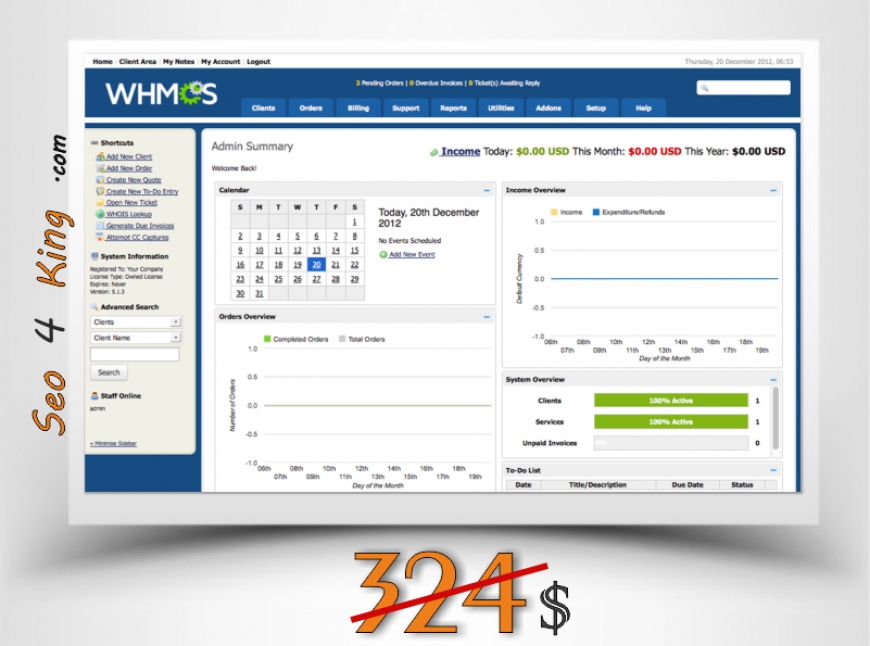 WHMCS v5.3.12