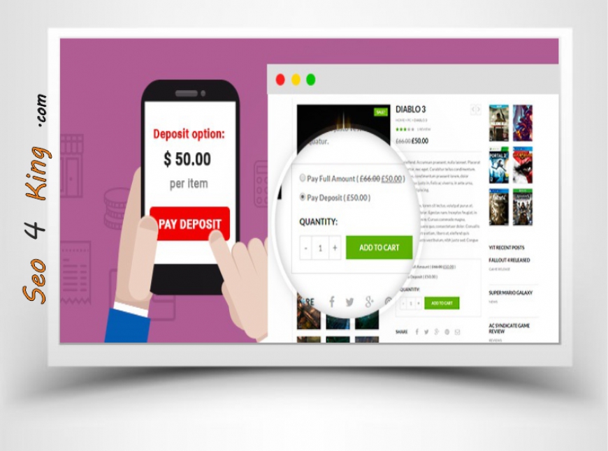 WooCommerce Deposits and Down Payments