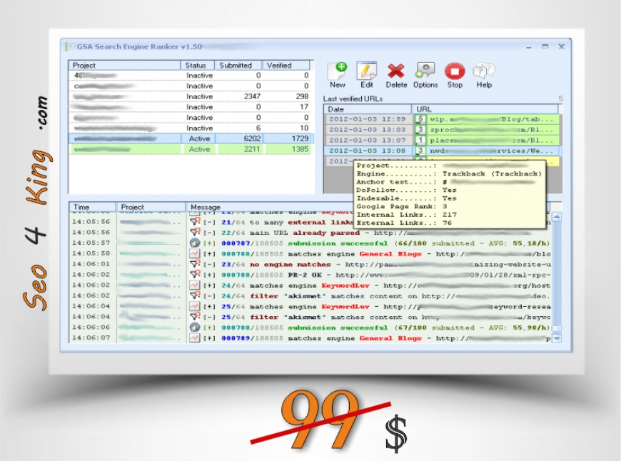 GSA Search Engine Ranker 11.13