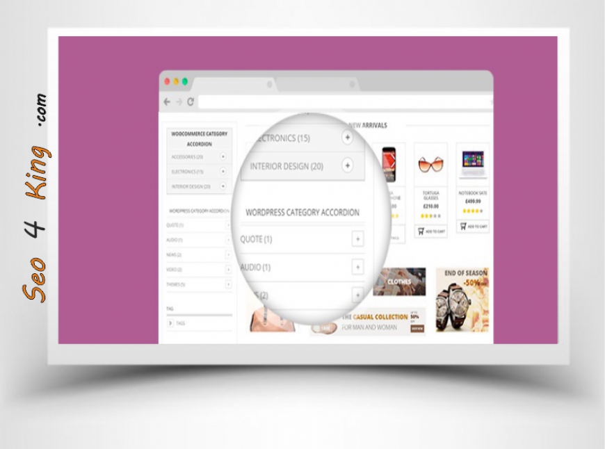 WooCommerce Category Accordion