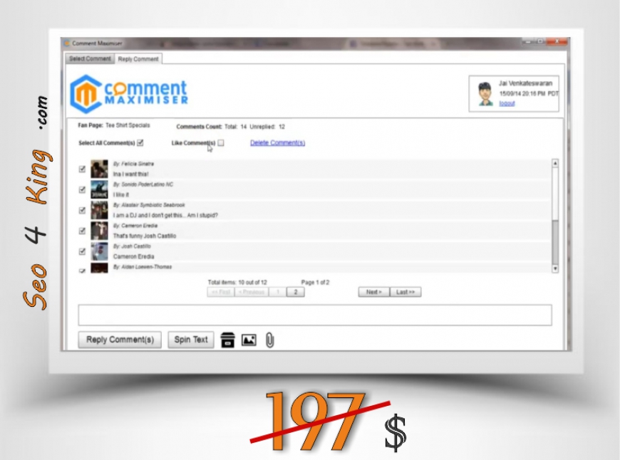 Comment Maximiser 2.0.3