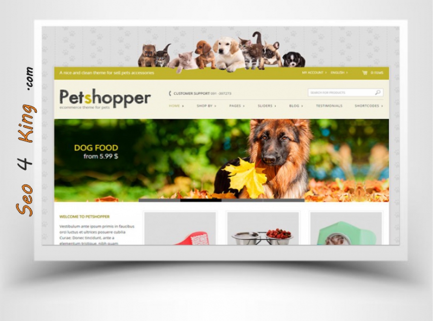 PetShopper Theme