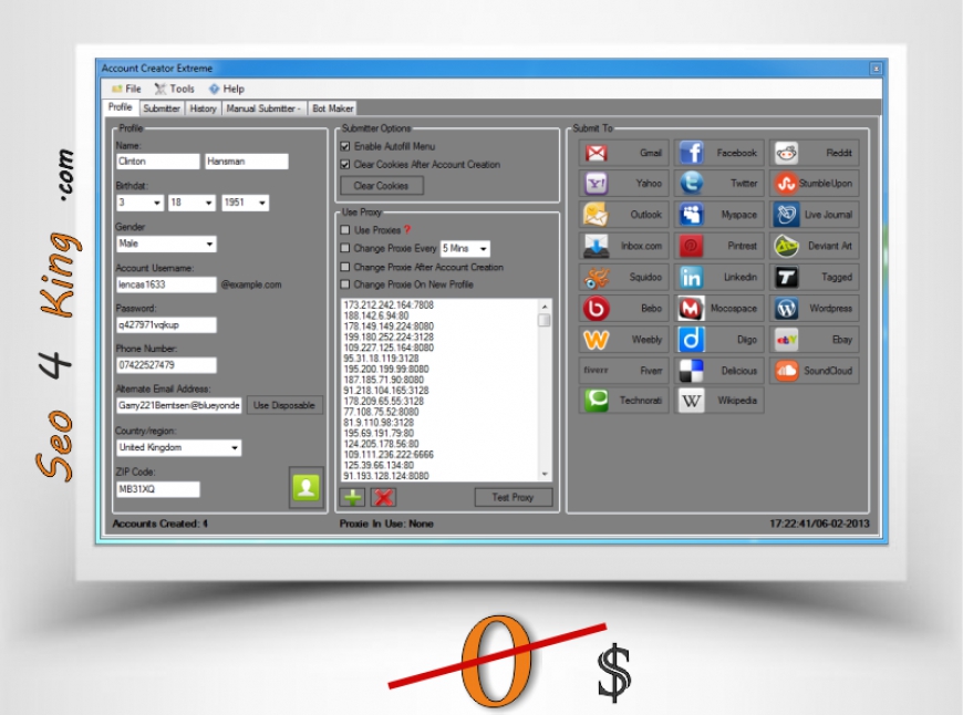 Account Creator Extreme 4.1.1