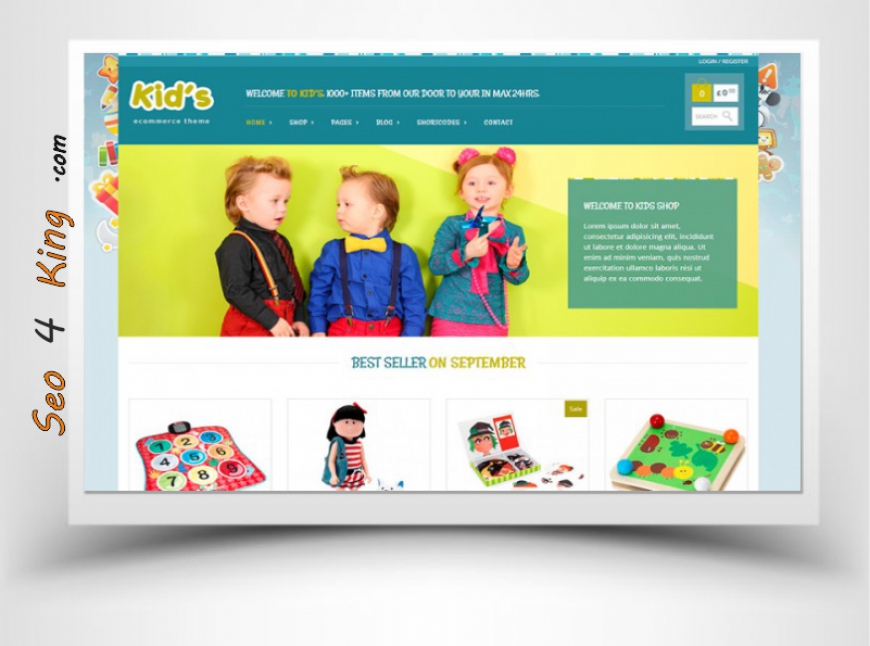 Kids Shop Theme