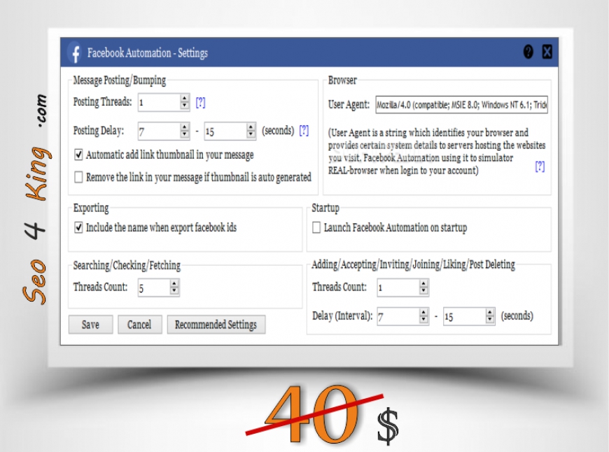 Facebook Automation 6.4 PREMIUM